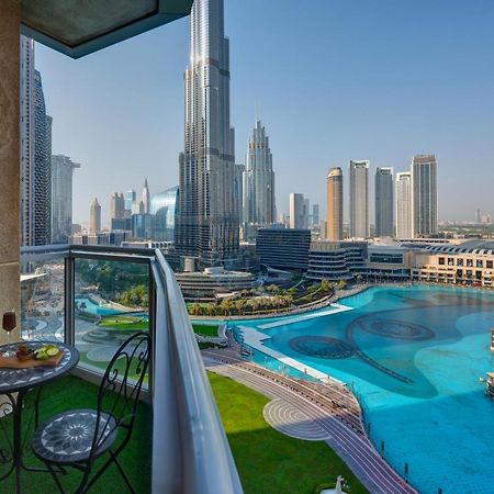 Durrani Homes - Luxe Living With Burj Khalifa And Fountain View - Third Room Without Partition Dubaj Kültér fotó